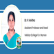 Vellalar College For Women, Dr. P. Anitha: Assistant Professor and Head Interview